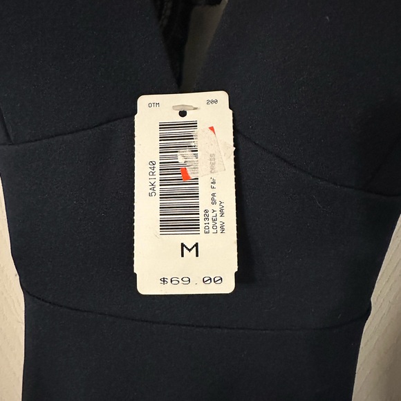 Olive Tree Navy Dress - Picture 3 of 4